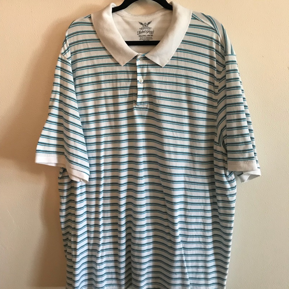 Men’s 3XL striped polo